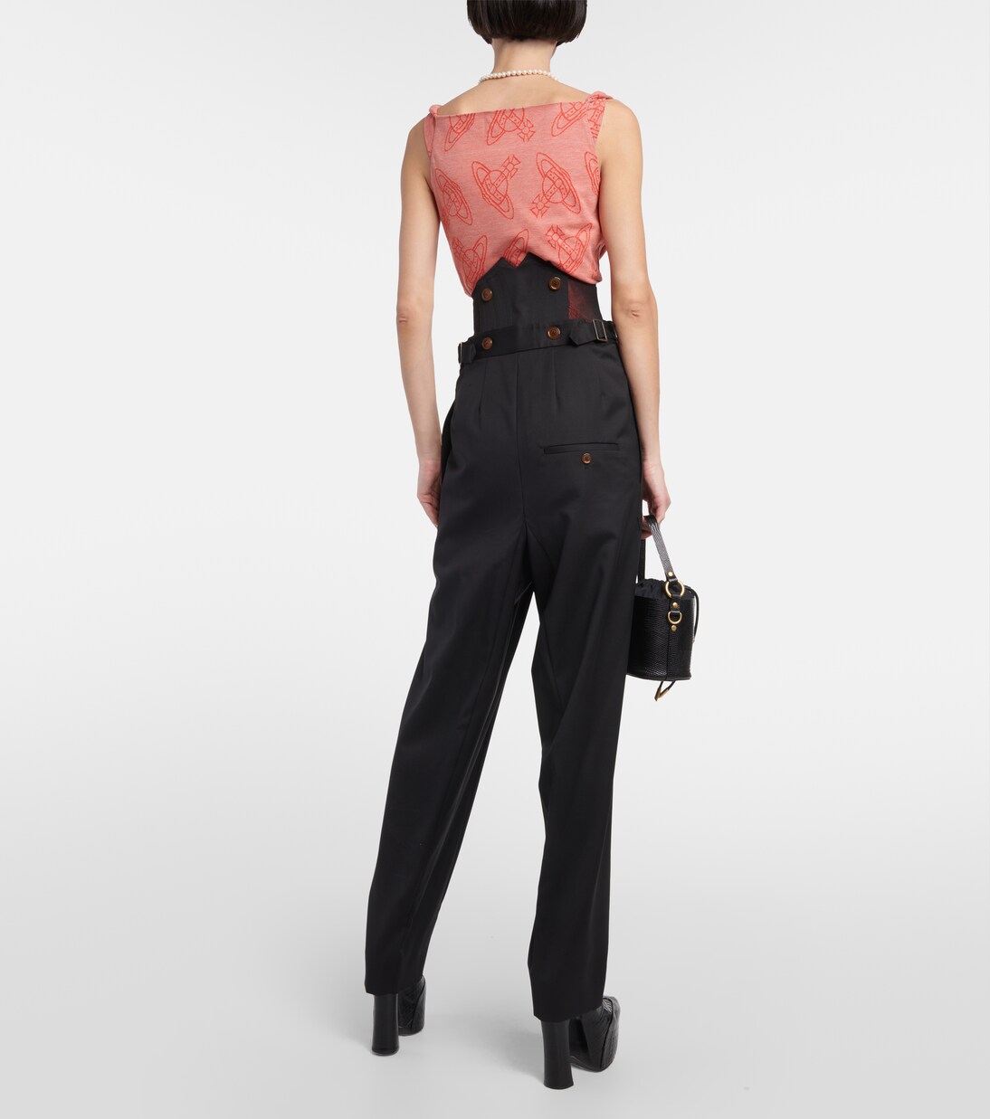 Pantalon tapered Corset en laine | Vivienne Westwood