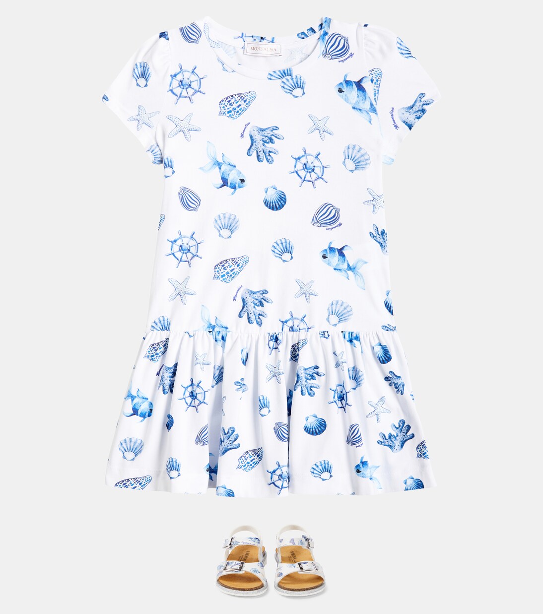 Robe en coton mélangé | Monnalisa