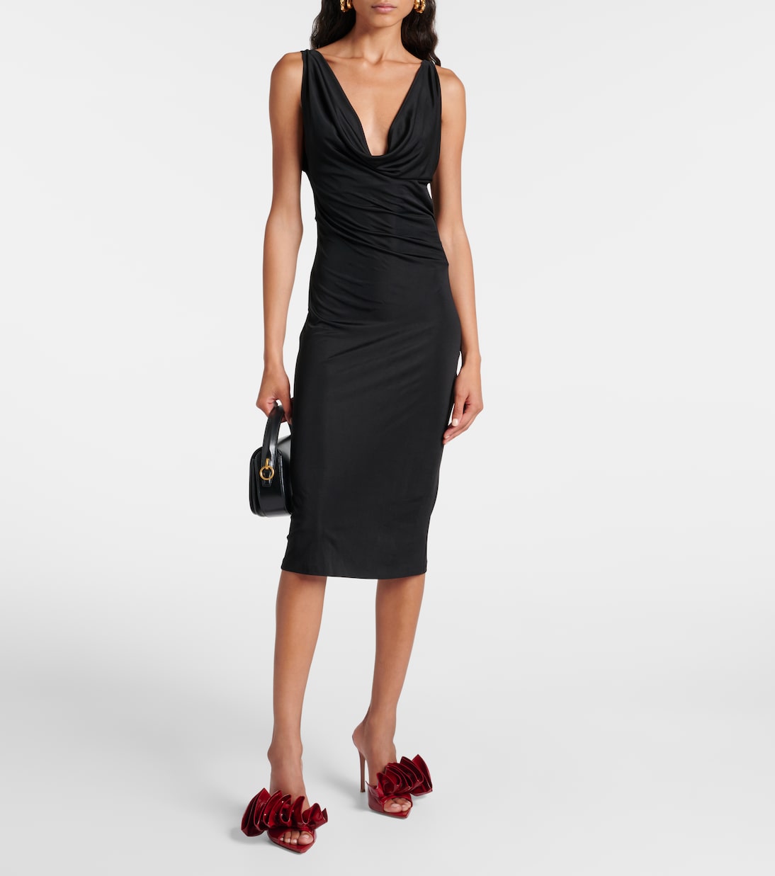 Pantoletten Gabrielle 105 aus Lackleder | Gianvito Rossi