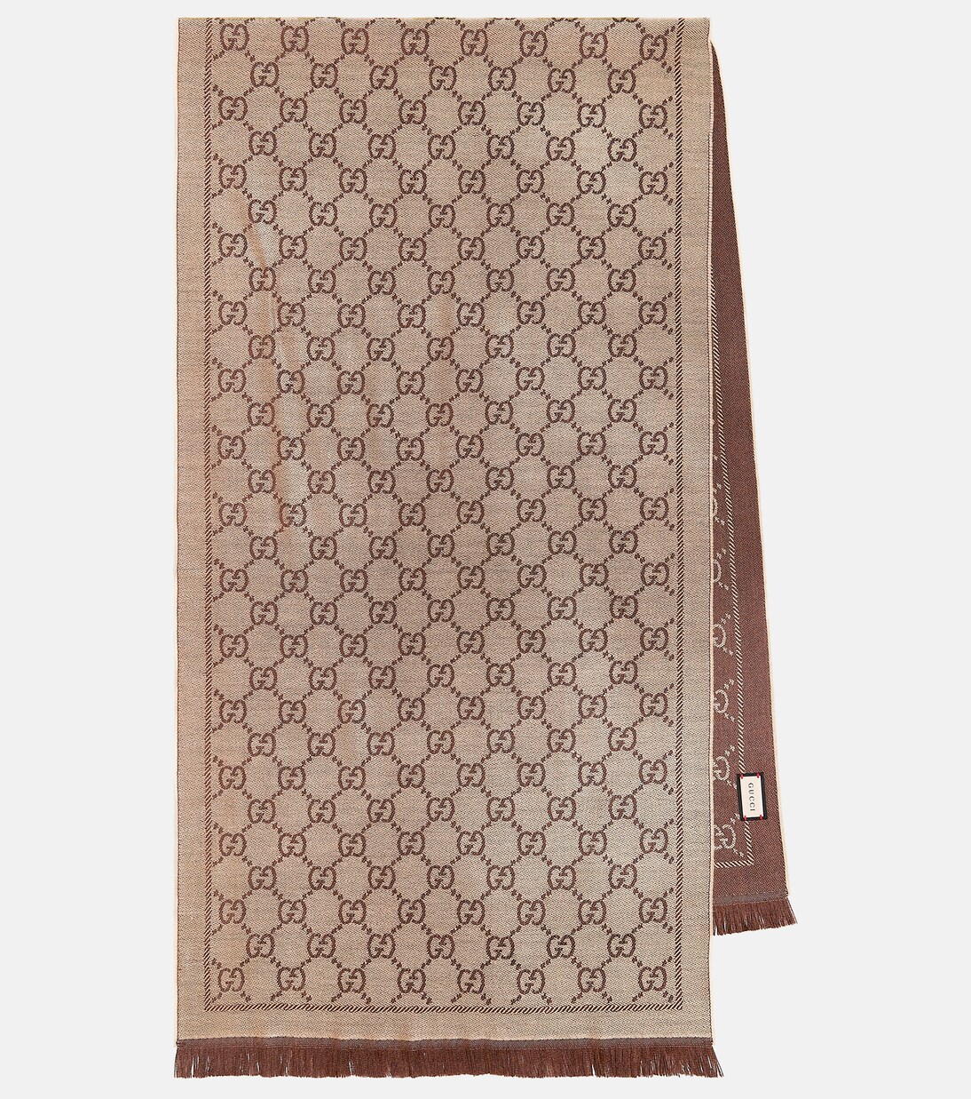 Schal GG aus Woll-Jacquard | Gucci