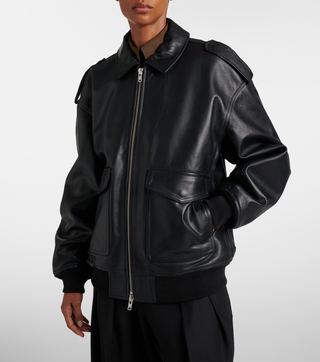 Lederjacke Viper | The Frankie Shop