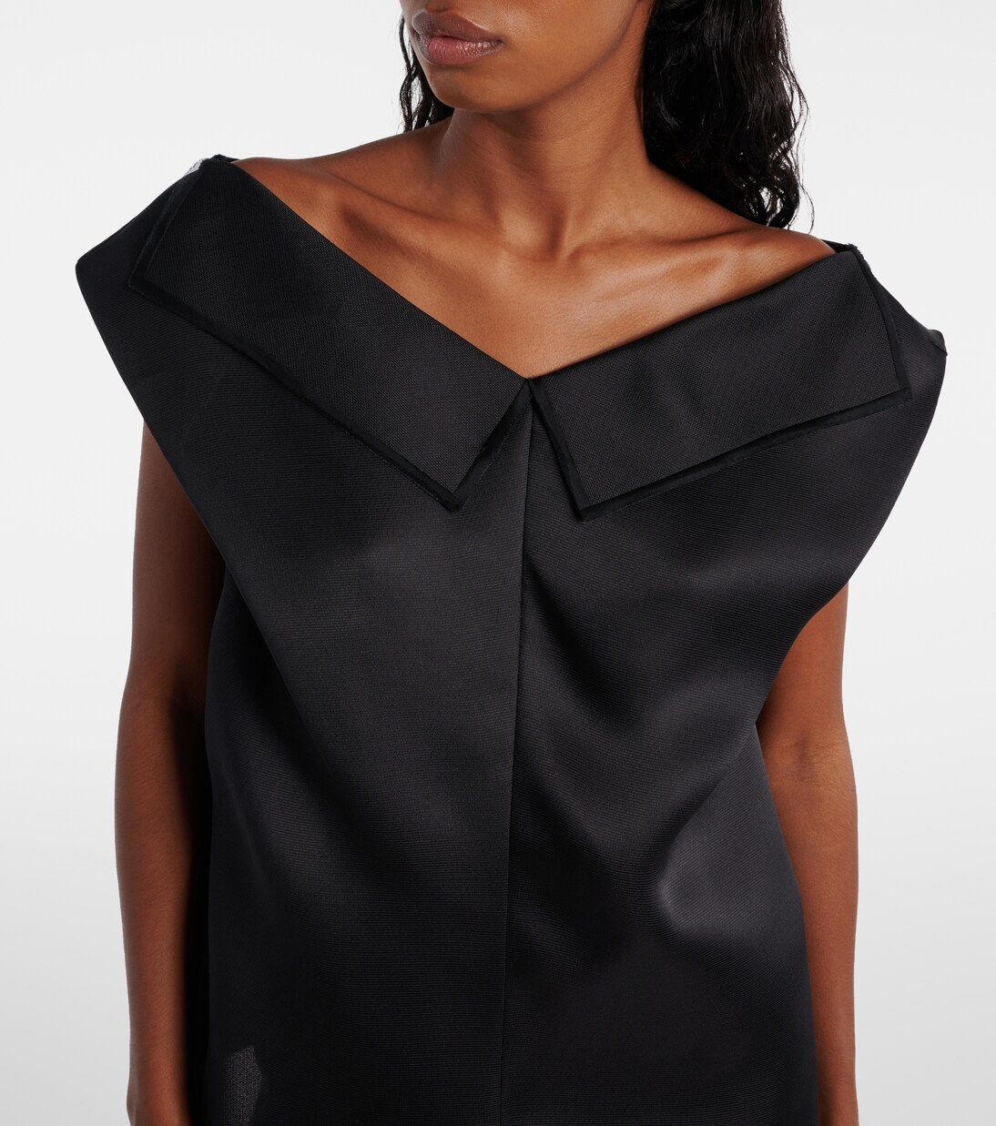 Off-Shoulder-Top Selly aus Seide | Khaite