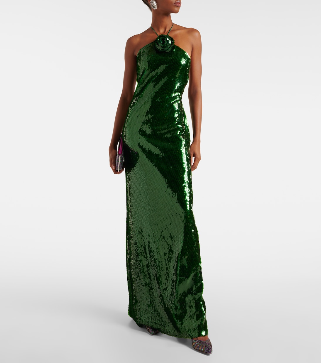 Pumps Spy 75 aus Mesh mit Glitter | Aquazzura