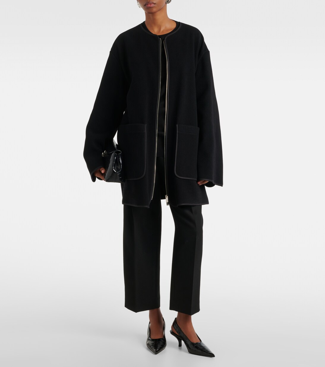 Jacke aus einem Wollgemisch | Toteme