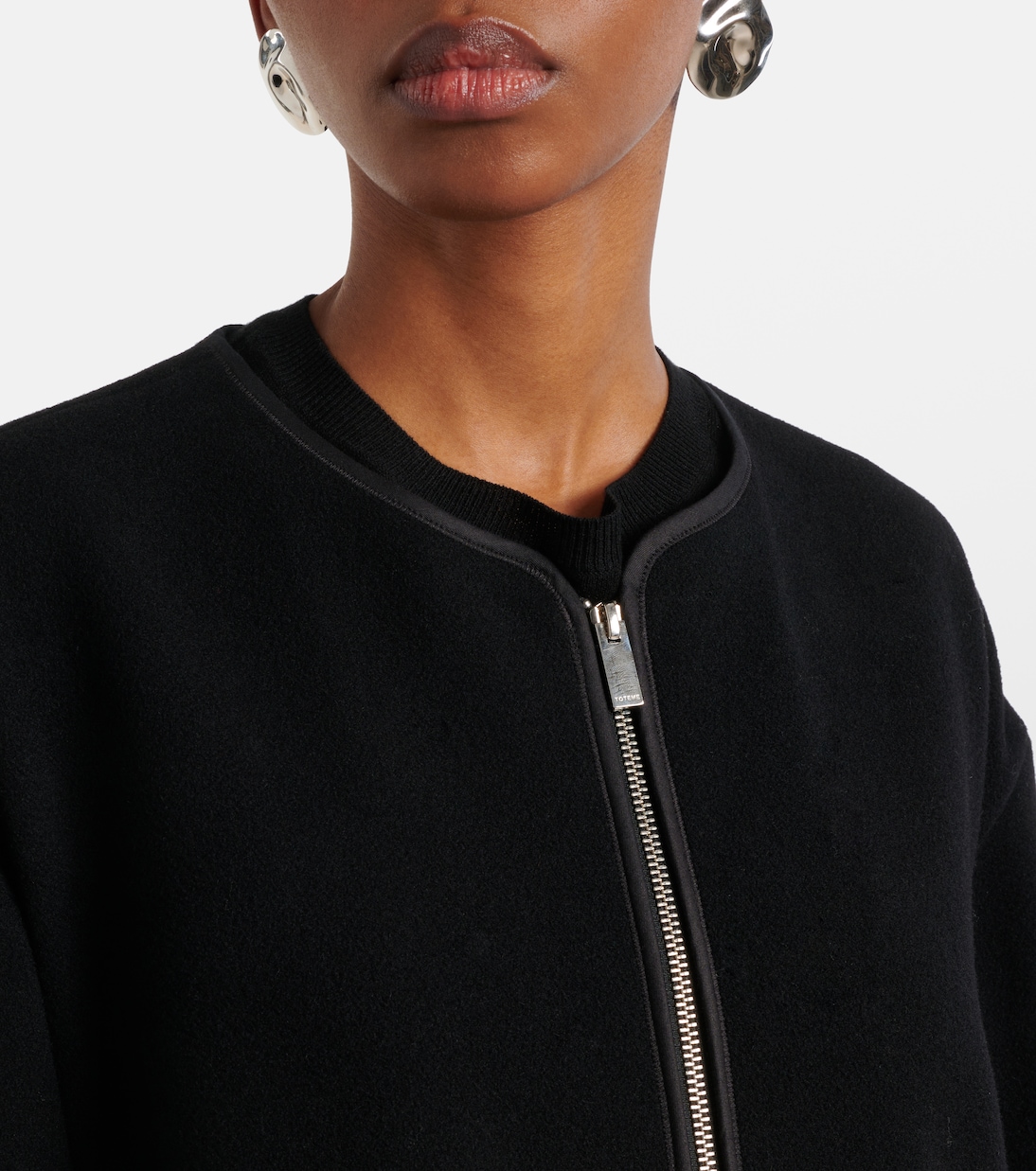 Jacke aus einem Wollgemisch | Toteme