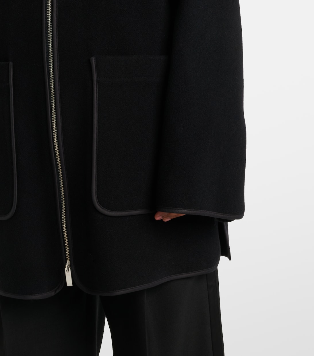 Jacke aus einem Wollgemisch | Toteme