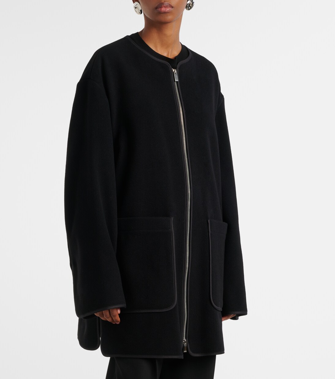 Jacke aus einem Wollgemisch | Toteme