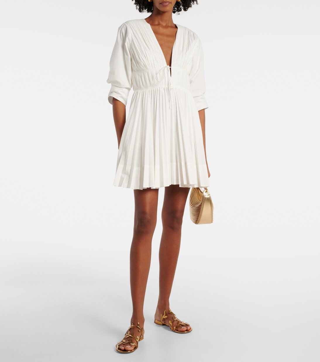 Sandali Flavia in pelle metallizzata | Gianvito Rossi