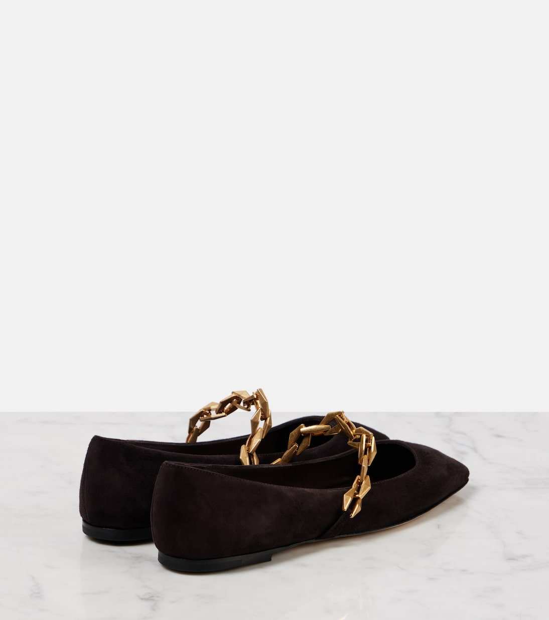 Ballerines Mary Jane Diamond Tilda en daim | Jimmy Choo