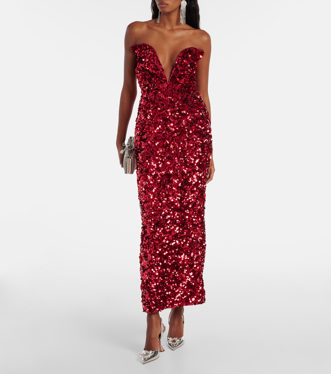 Robe de cocktail à sequins | Self-Portrait