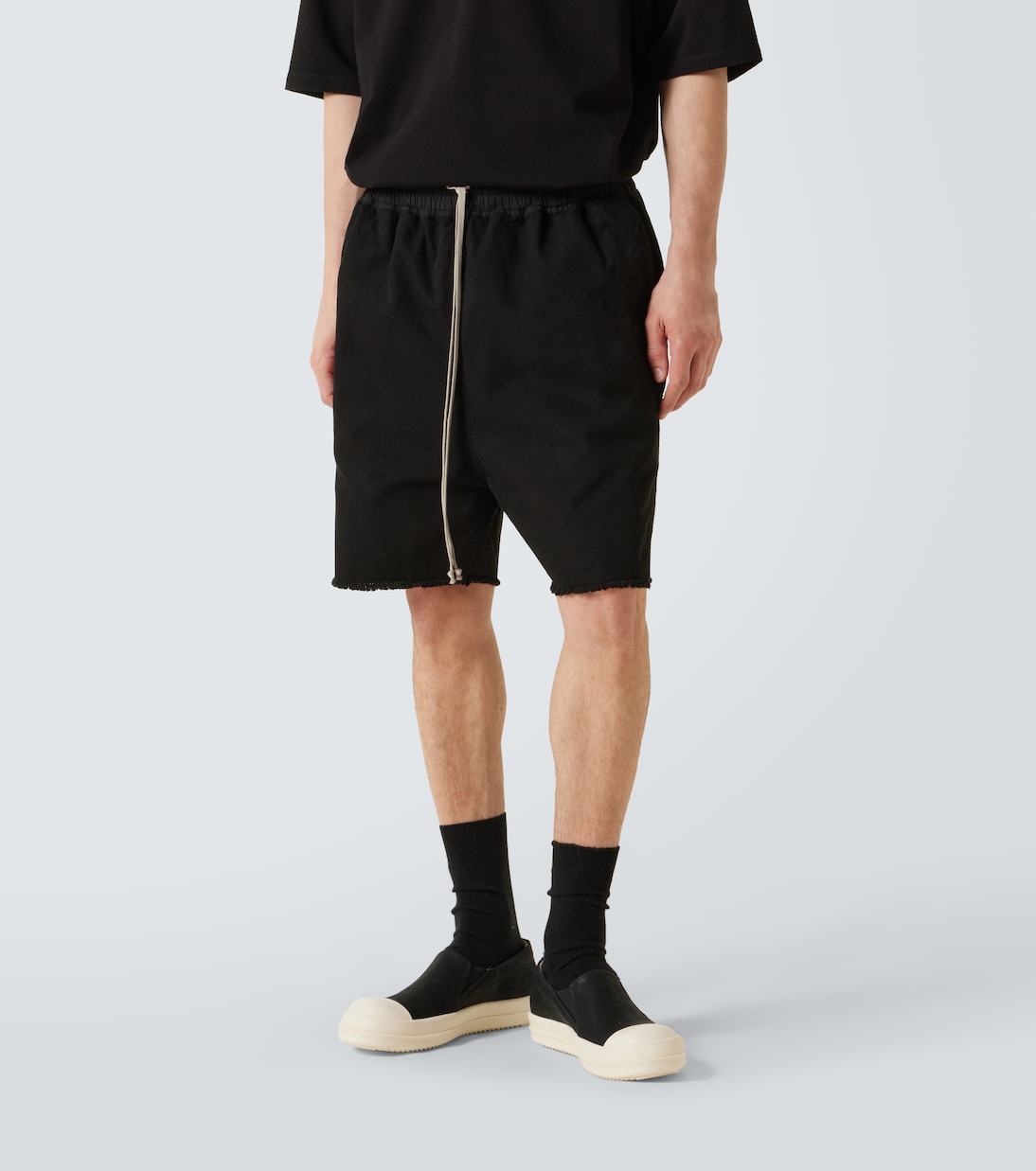 DRKSHDW cotton canvas shorts | Rick Owens