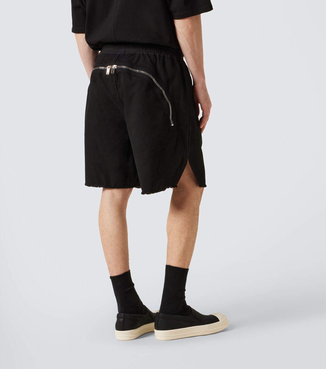 DRKSHDW cotton canvas shorts | Rick Owens