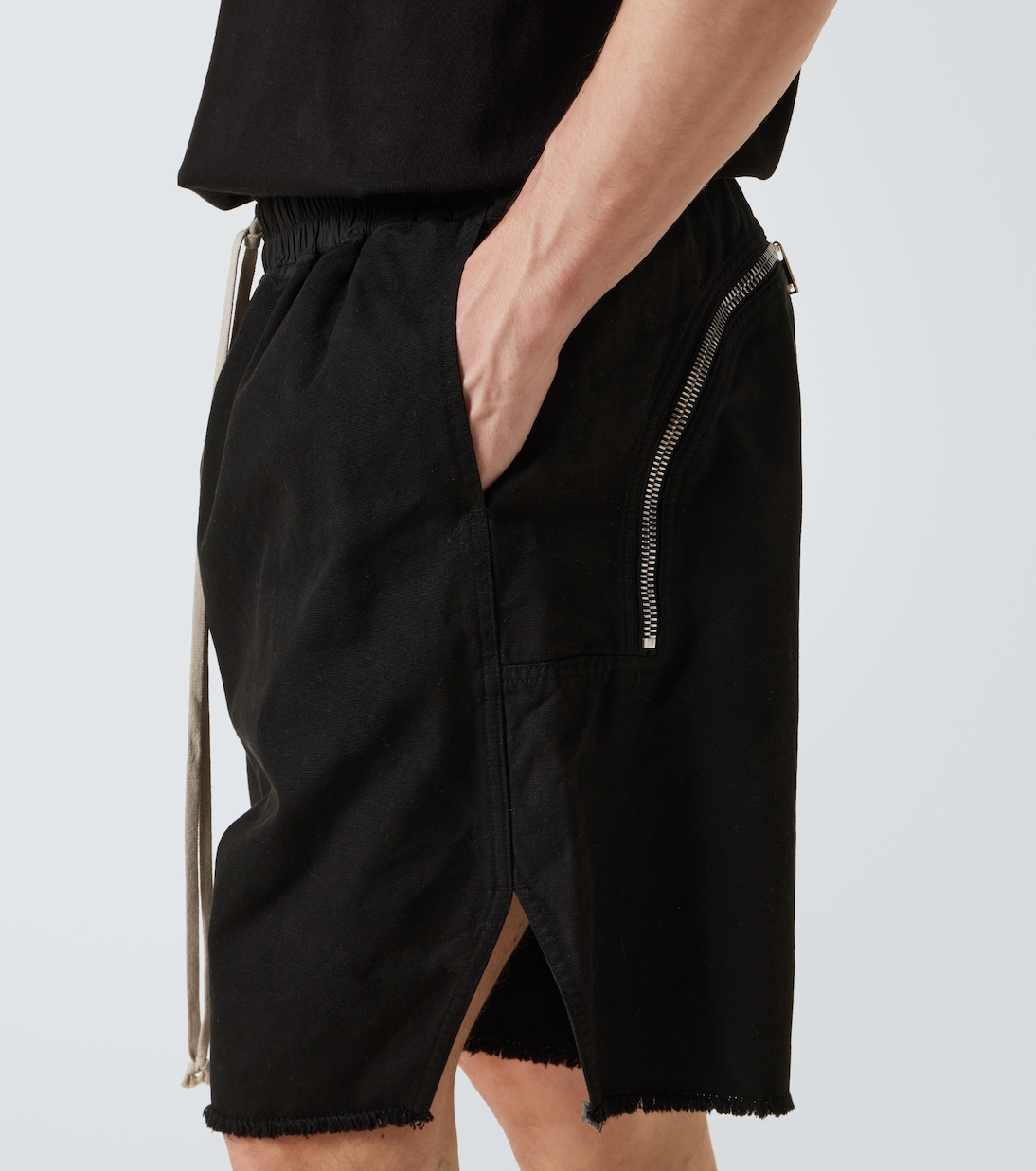 DRKSHDW cotton canvas shorts | Rick Owens