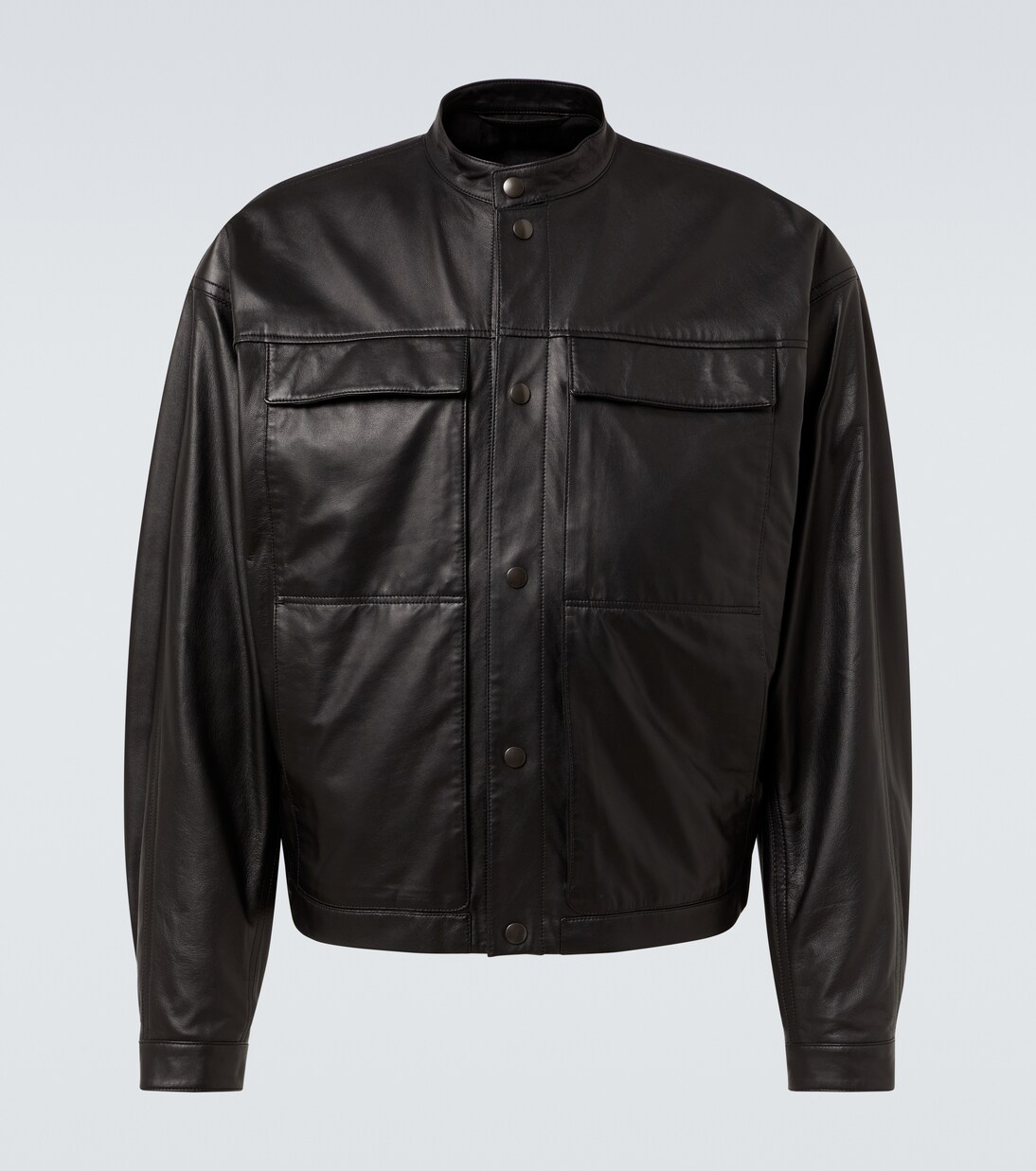 Leather blouson | Lemaire