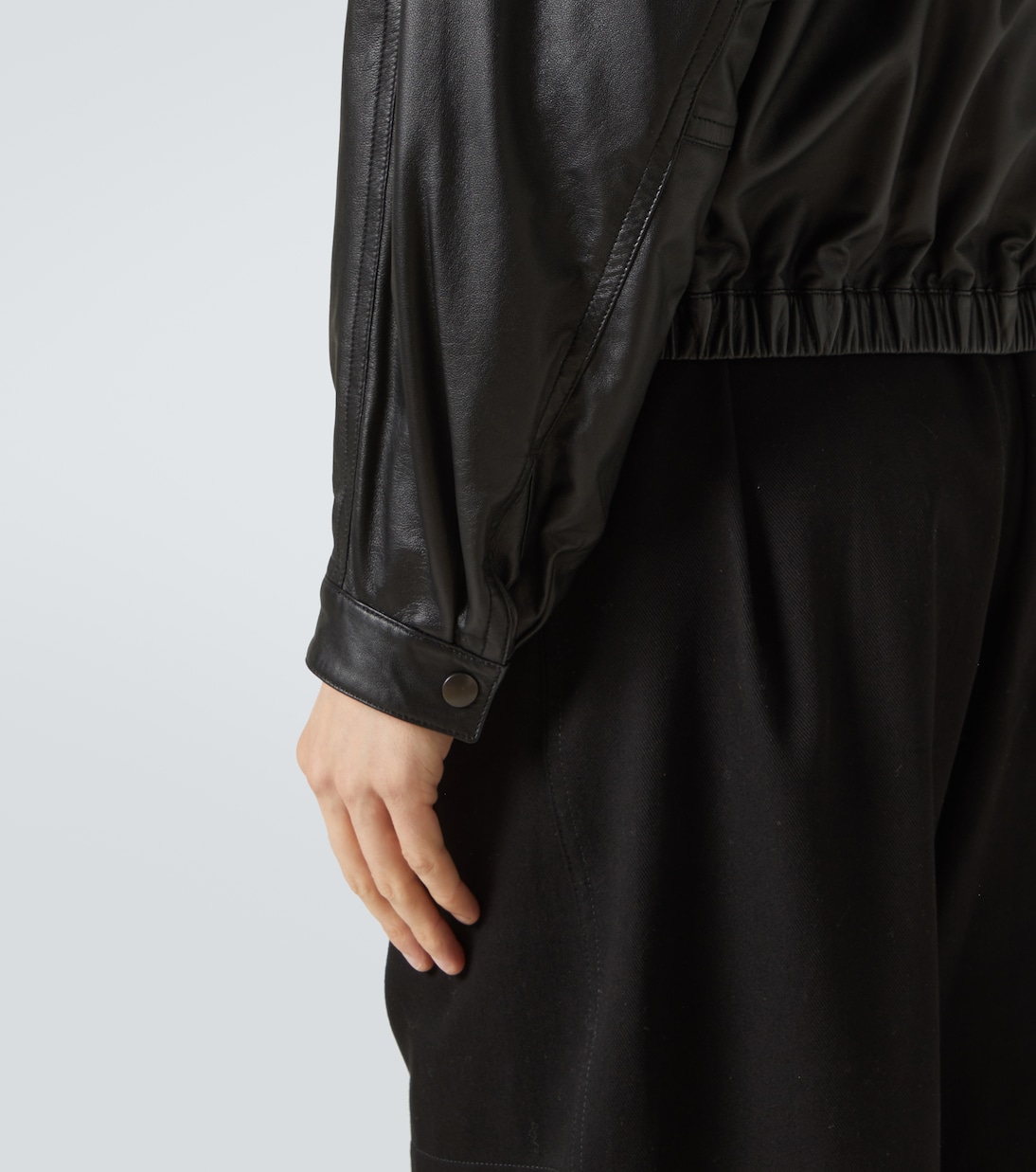 Leather blouson | Lemaire