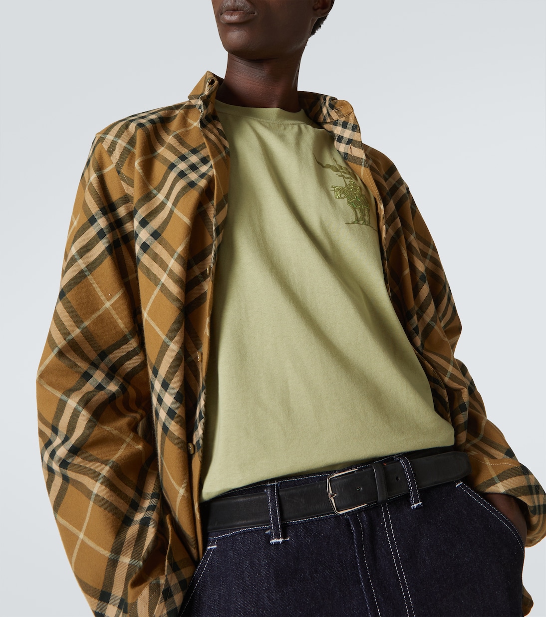 T-Shirt Flagpole Knight aus Baumwolle | Burberry