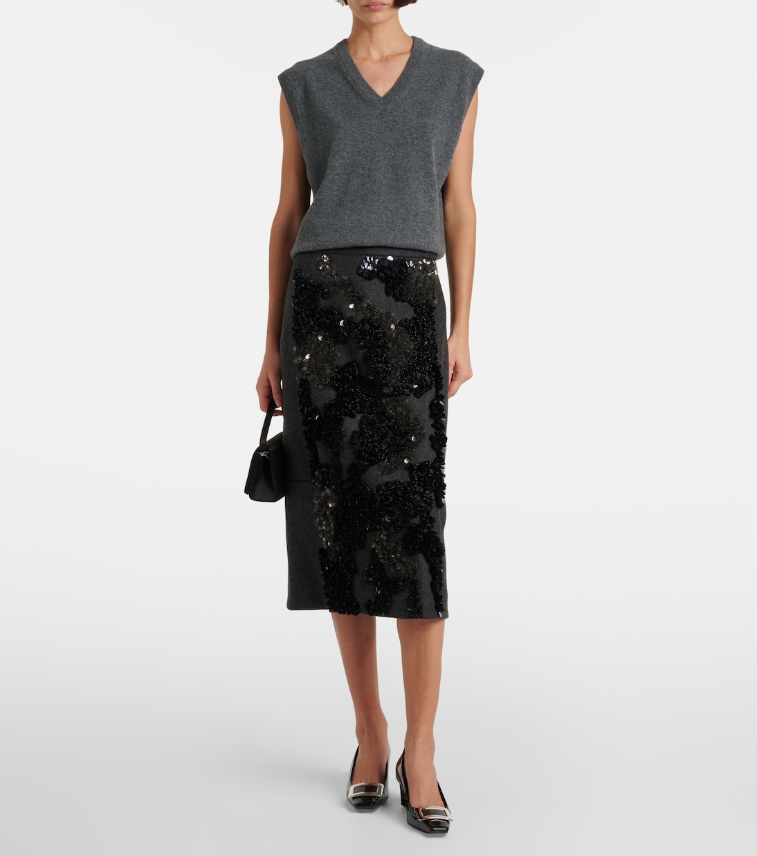 Belle Vivier 45 patent leather pumps | Roger Vivier