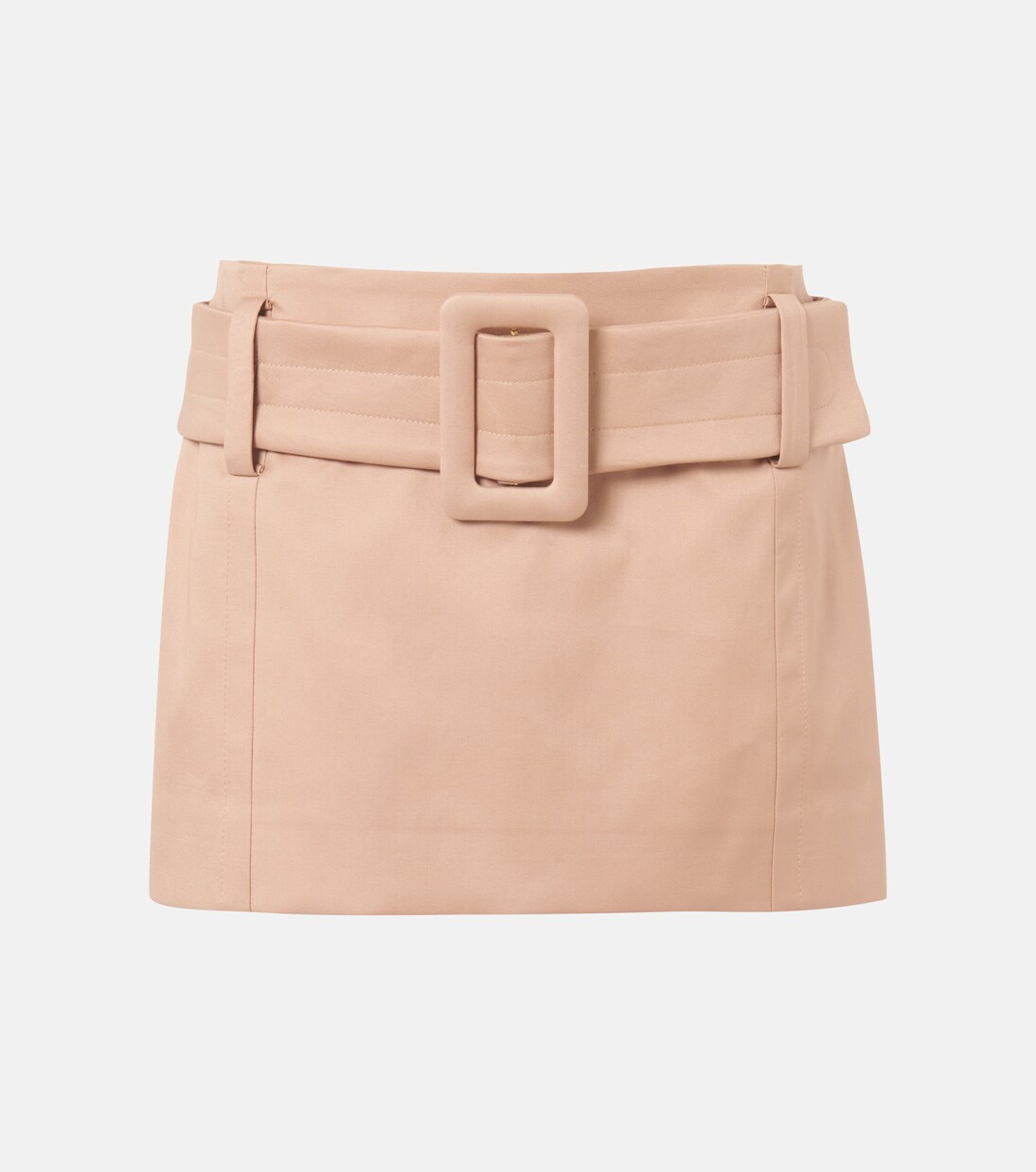 Minirock aus Baumwoll-Twill | Patou