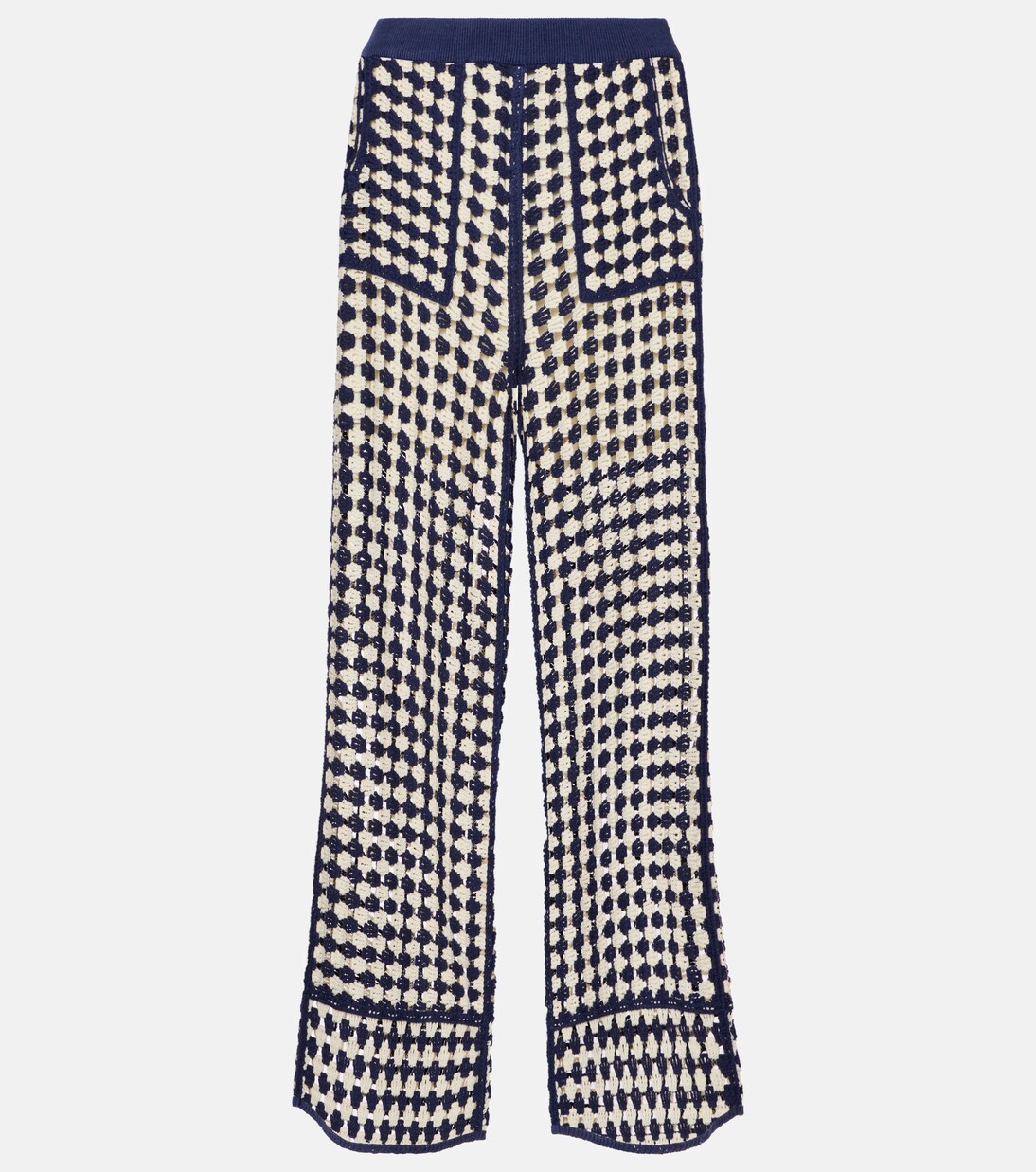 Pantalon ample en coton mélangé | Farm Rio