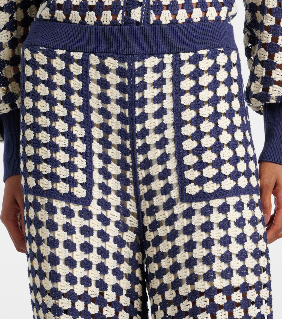 Pantalon ample en coton mélangé | Farm Rio