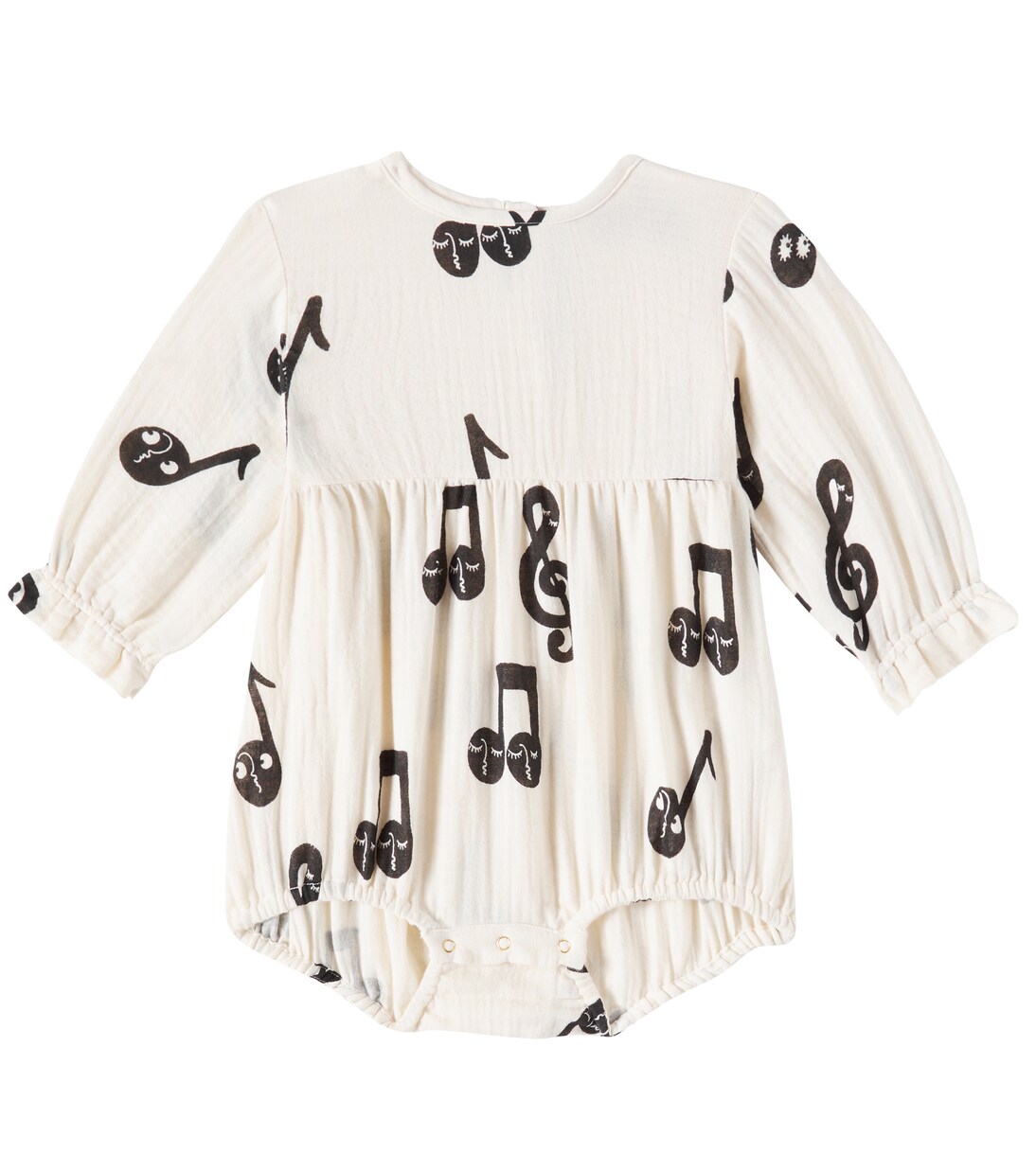 Baby - Pagliaccetto Notes in mussola di cotone | Mini Rodini