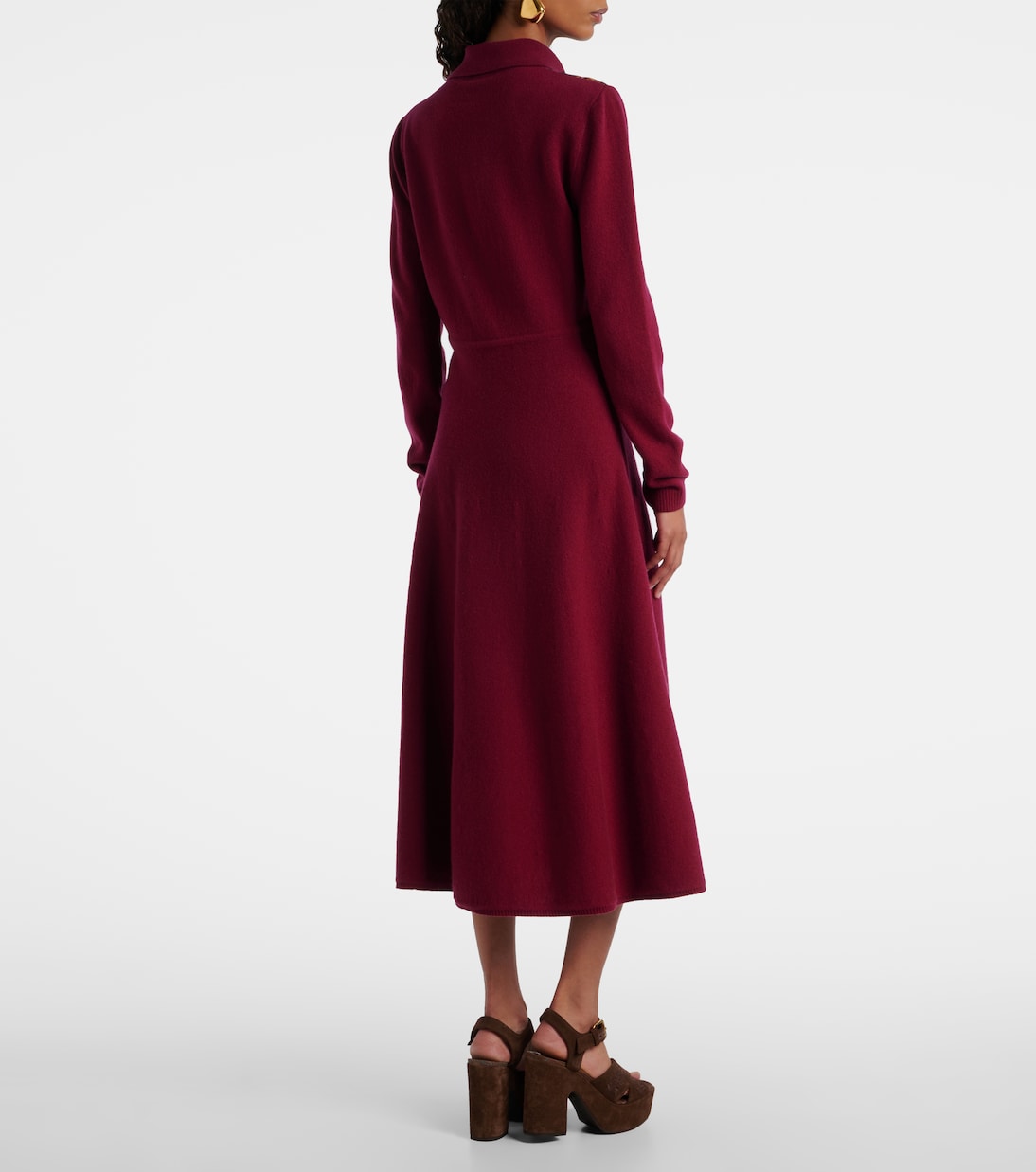 Hemdblusenkleid aus Seide, Wolle und Kaschmir | Etro