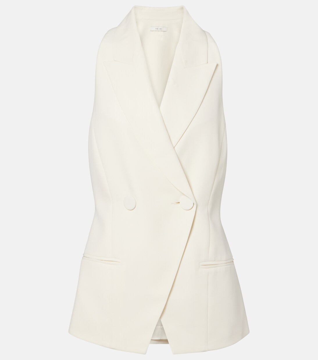 Crêpe vest | The Sei