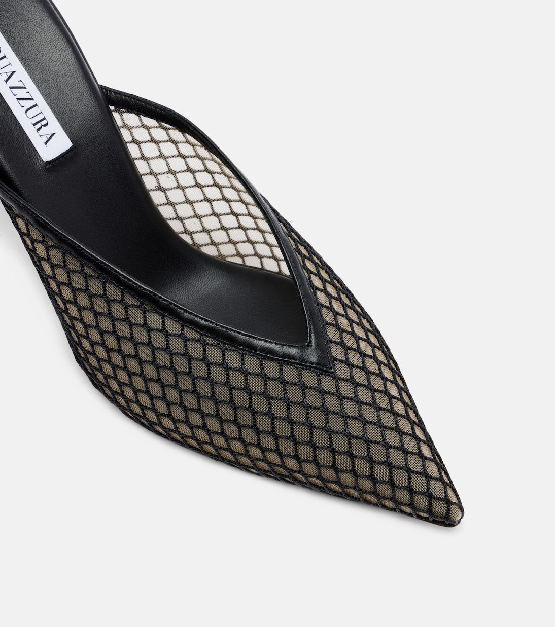 Mules Bisous 85 aus Mesh | Aquazzura