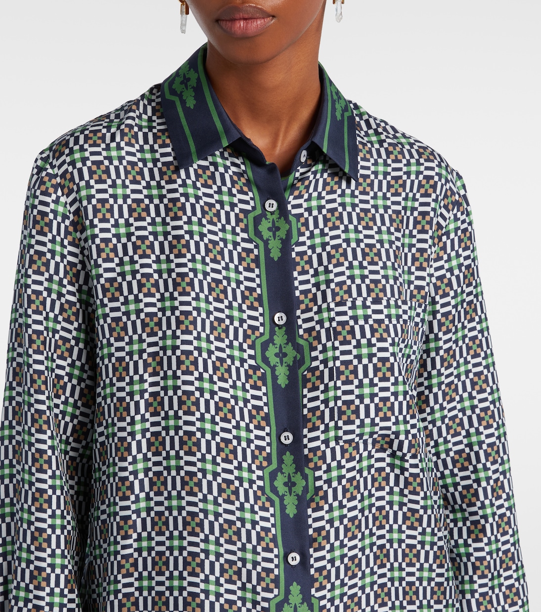 Boy silk twill shirt | La DoubleJ