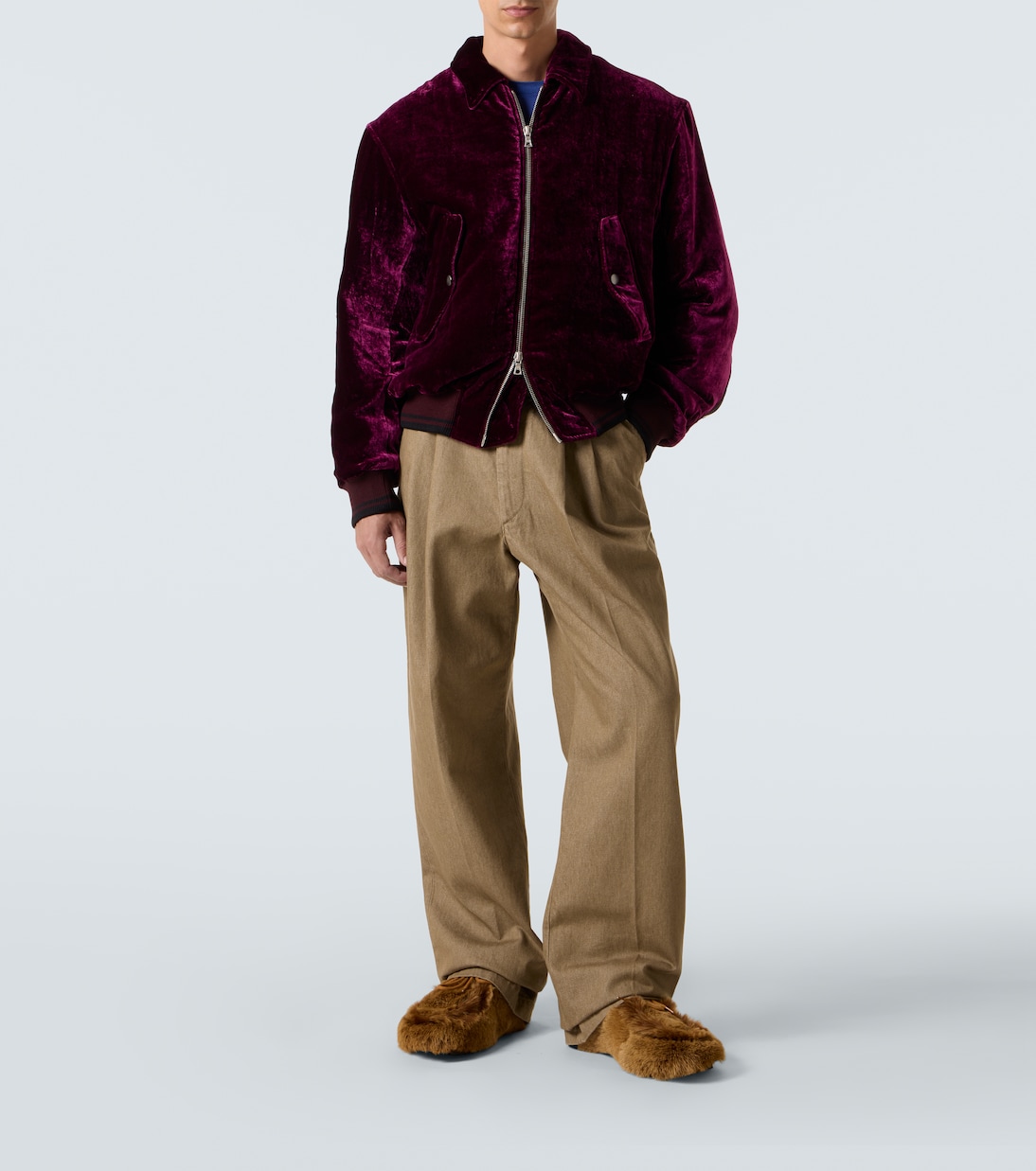 Shearling clogs | Dries Van Noten