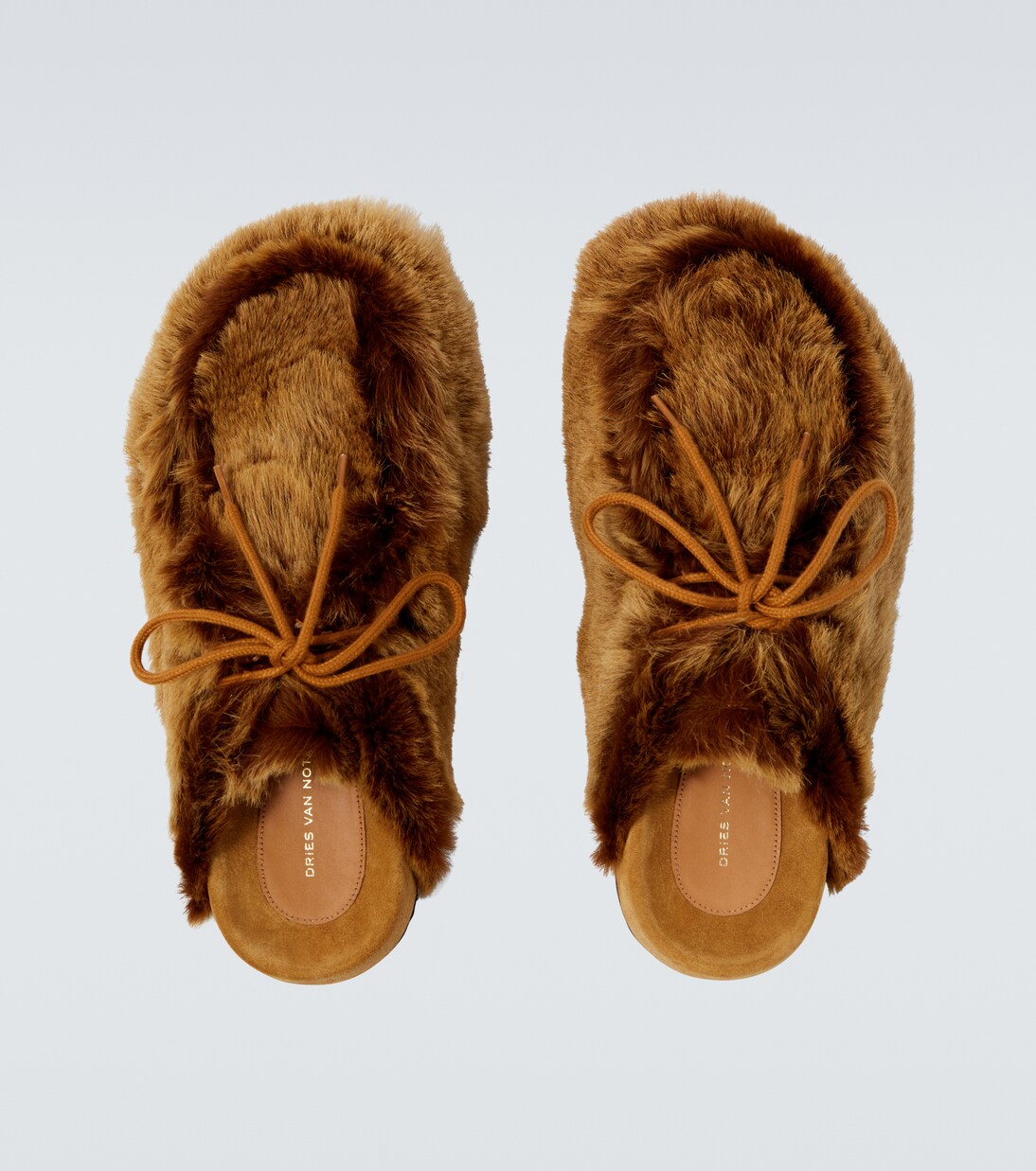Shearling clogs | Dries Van Noten