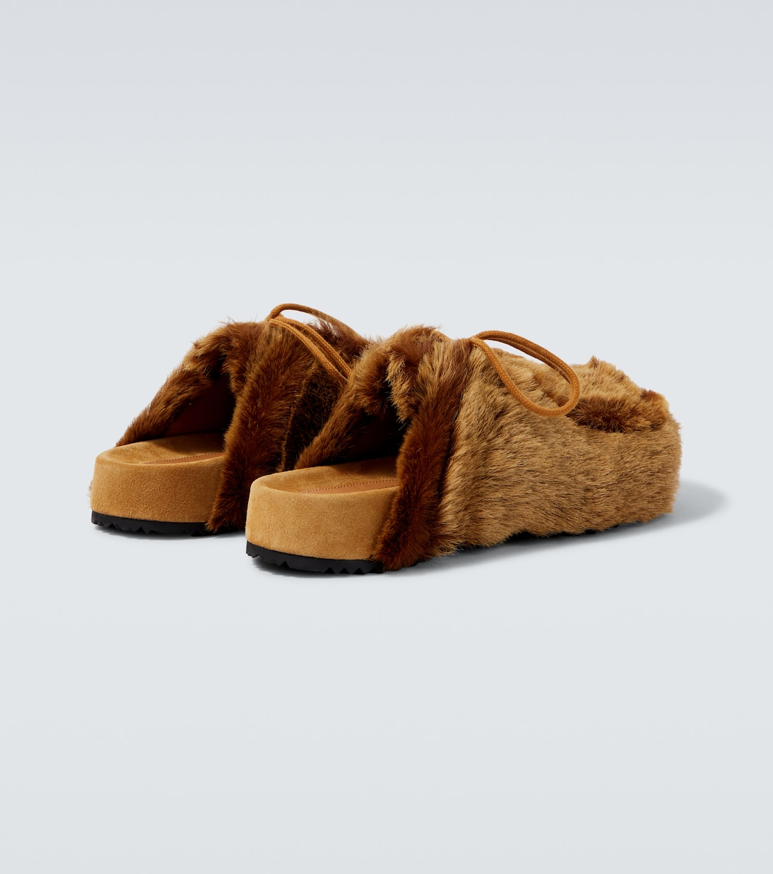 Shearling clogs | Dries Van Noten
