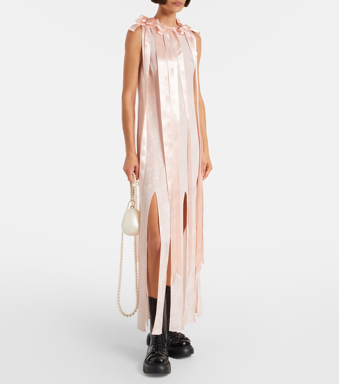 Platform leather combat boots | Simone Rocha