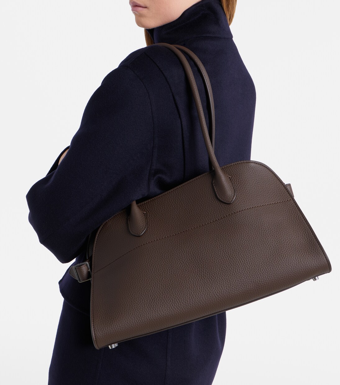 Margaux Medium leather tote bag | The Row