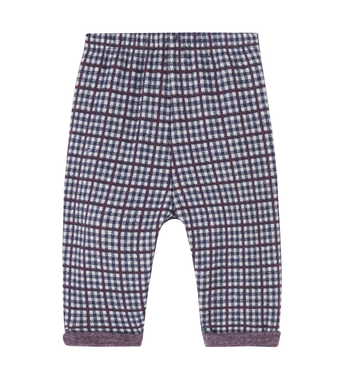 Baby Simon checked cotton-blend pants | 1 + in the Family