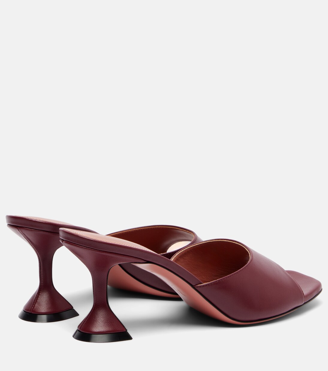 Lupita 70 leather mules | Amina Muaddi