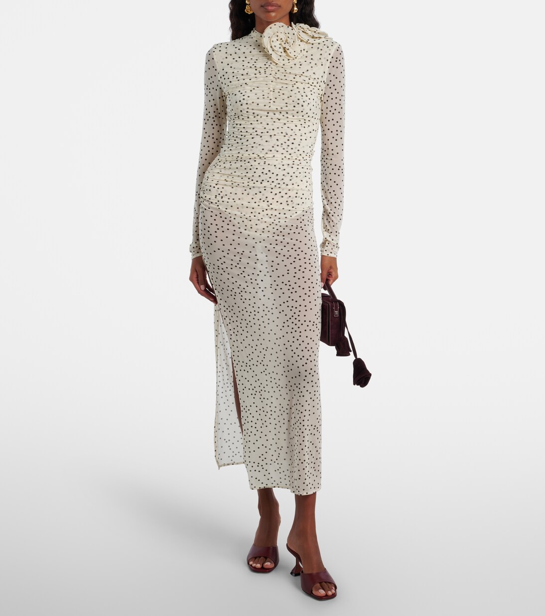 Lupita 70 leather mules | Amina Muaddi