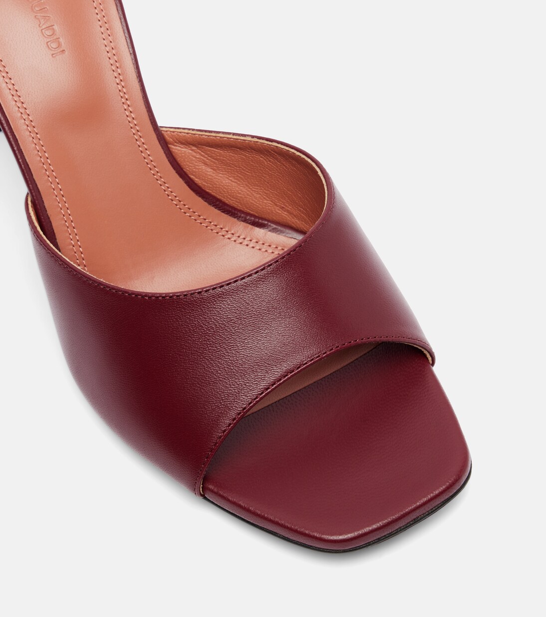Lupita 70 leather mules | Amina Muaddi