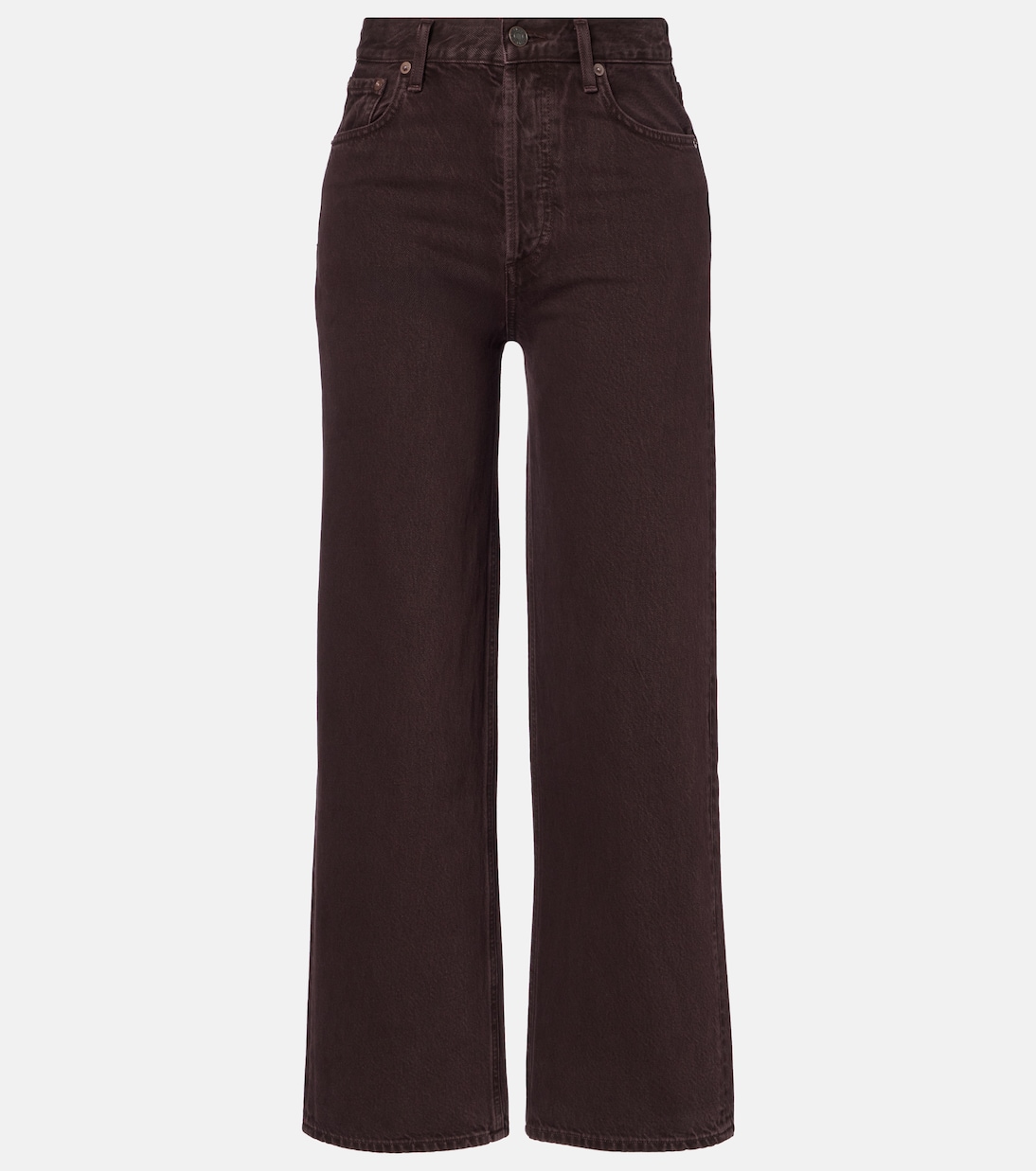 Ren high-rise wide-leg jeans | Agolde