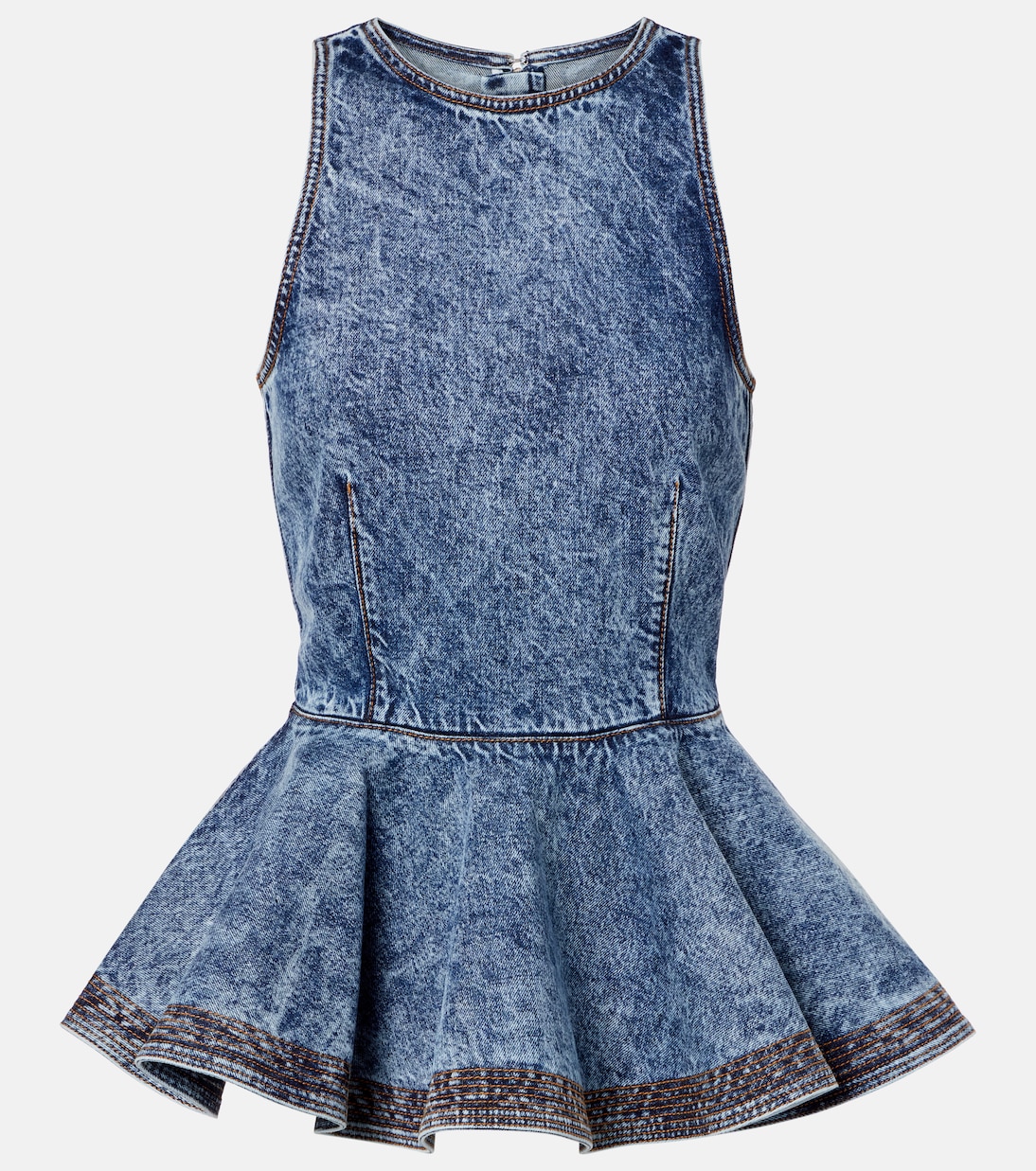 Top aus Denim | Alaïa