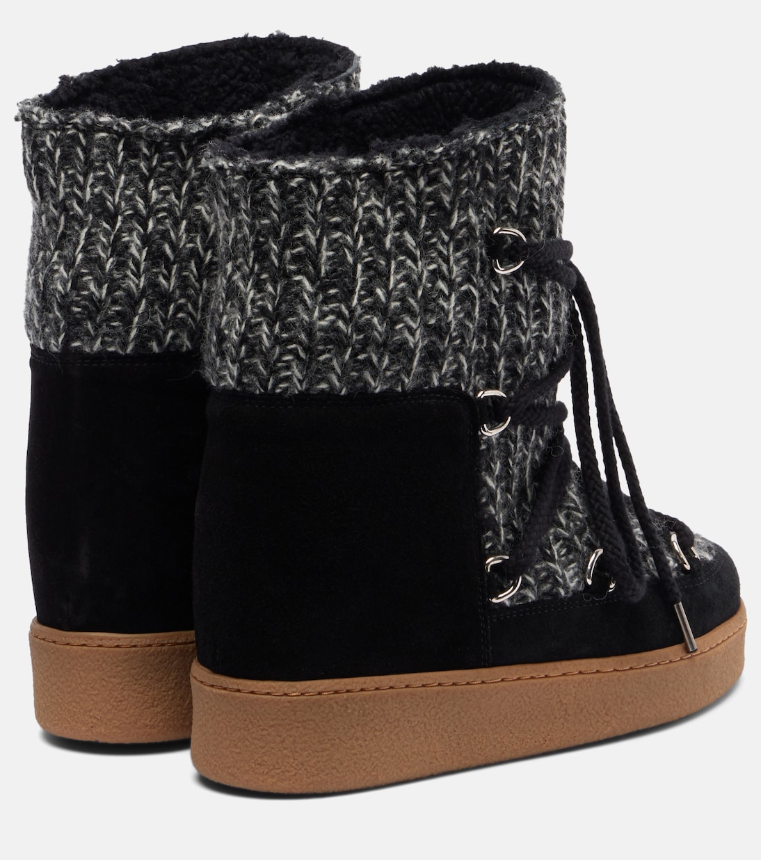 绒面革边饰雪地靴 | Isabel Marant