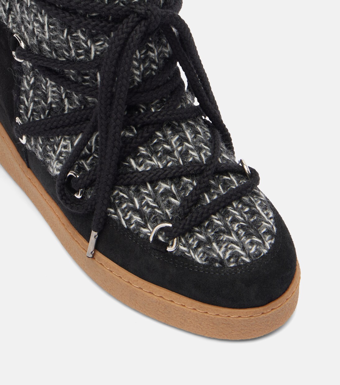 绒面革边饰雪地靴 | Isabel Marant