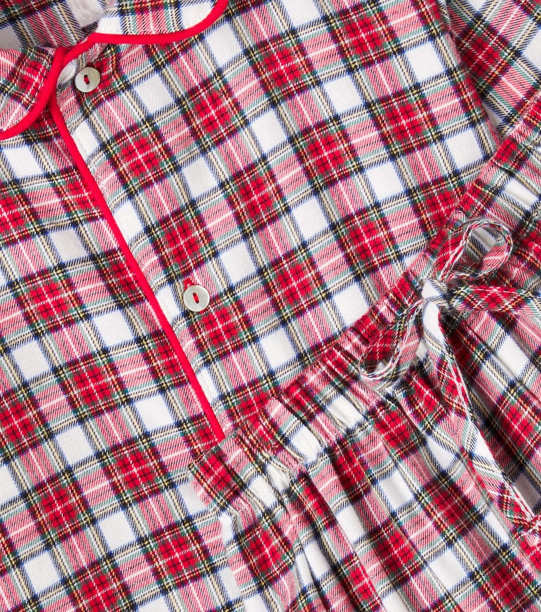 Checked cotton pajamas | La Coqueta