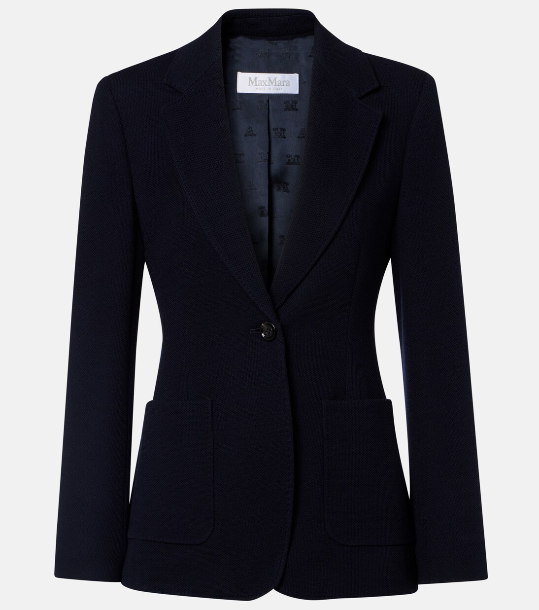 Utilita virgin wool jersey blazer | Max Mara
