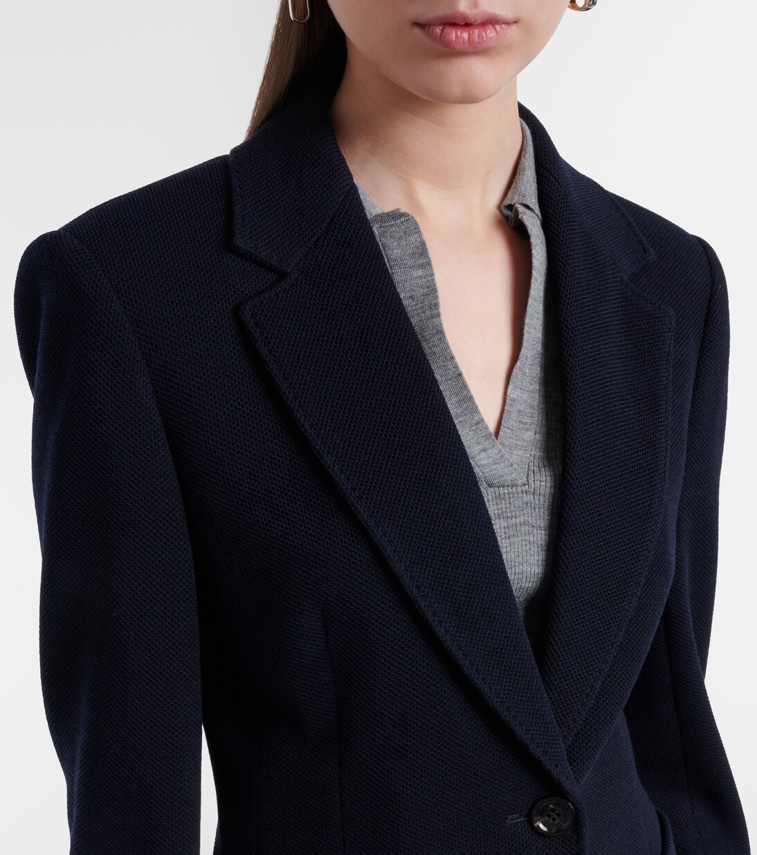 Utilita virgin wool jersey blazer | Max Mara