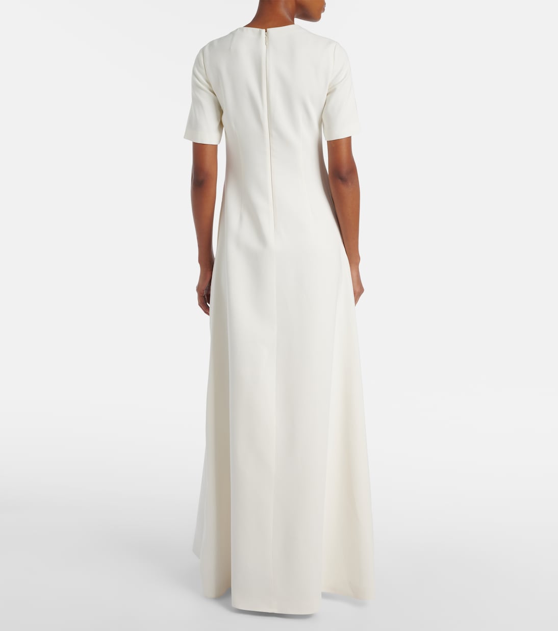 Robe longue à fleurs | Monique Lhuillier