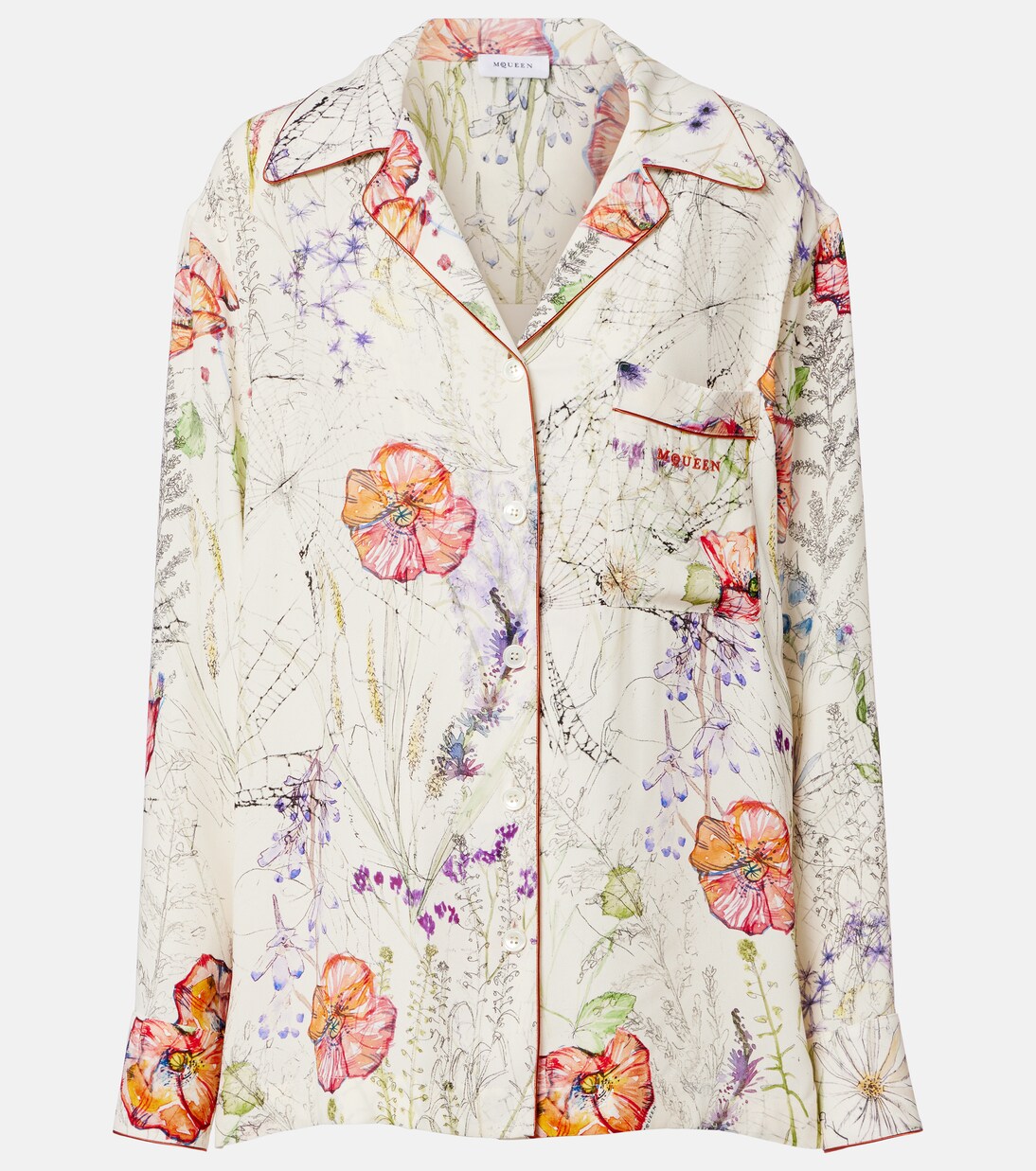 Meadow oversized shirt | McQueen