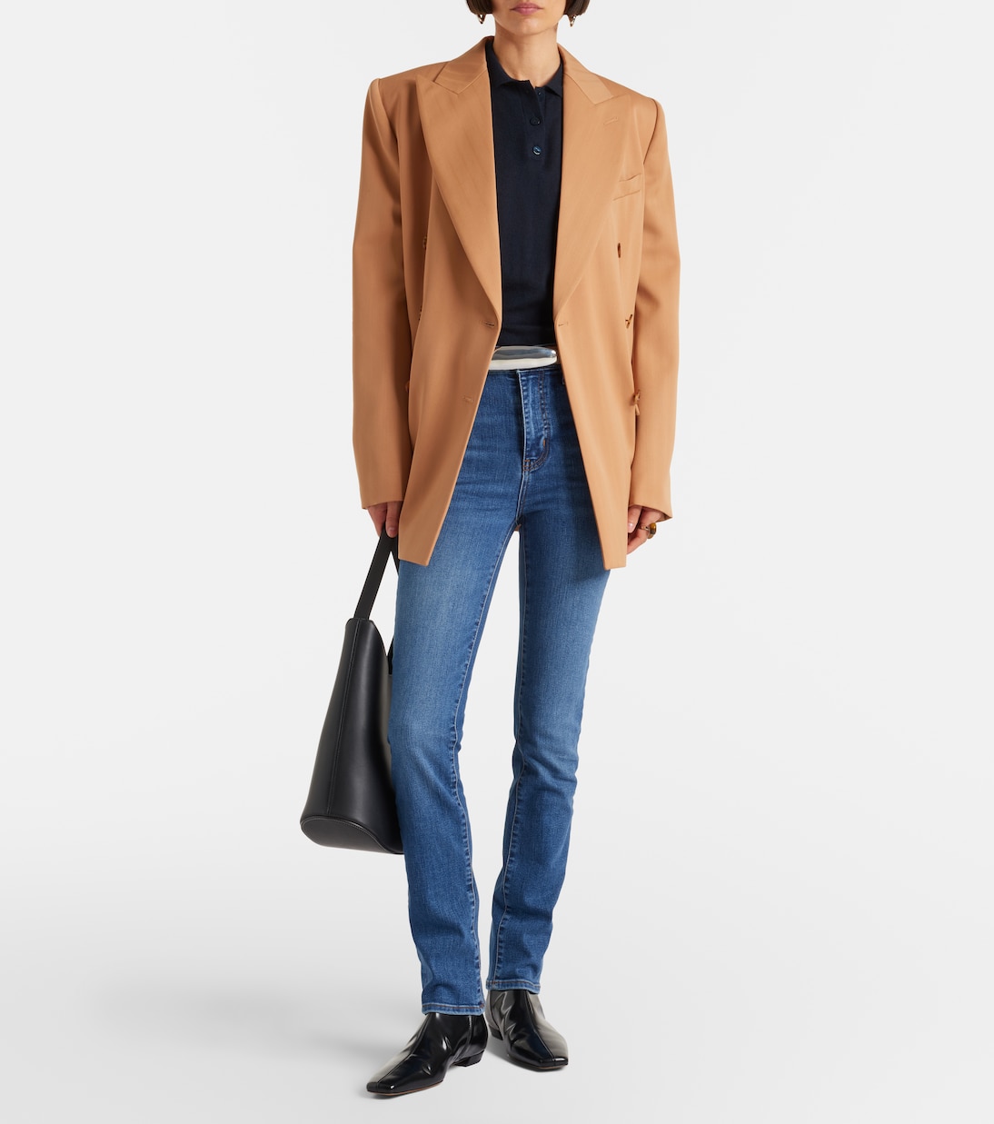 Pencil high-rise slim jeans | Frame