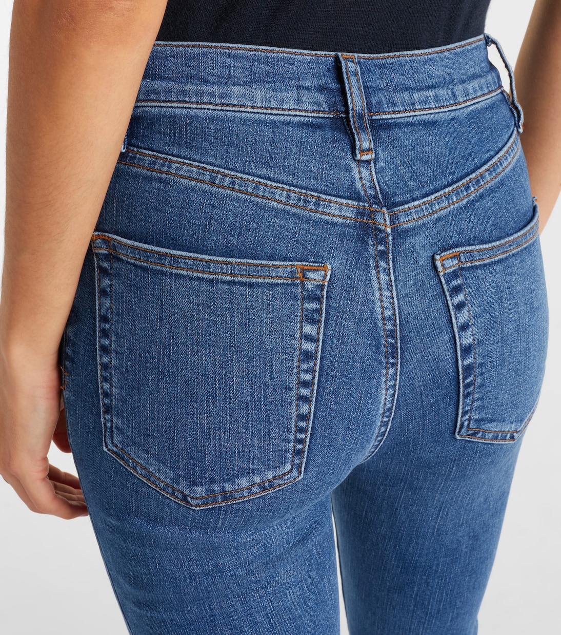 Pencil high-rise slim jeans | Frame