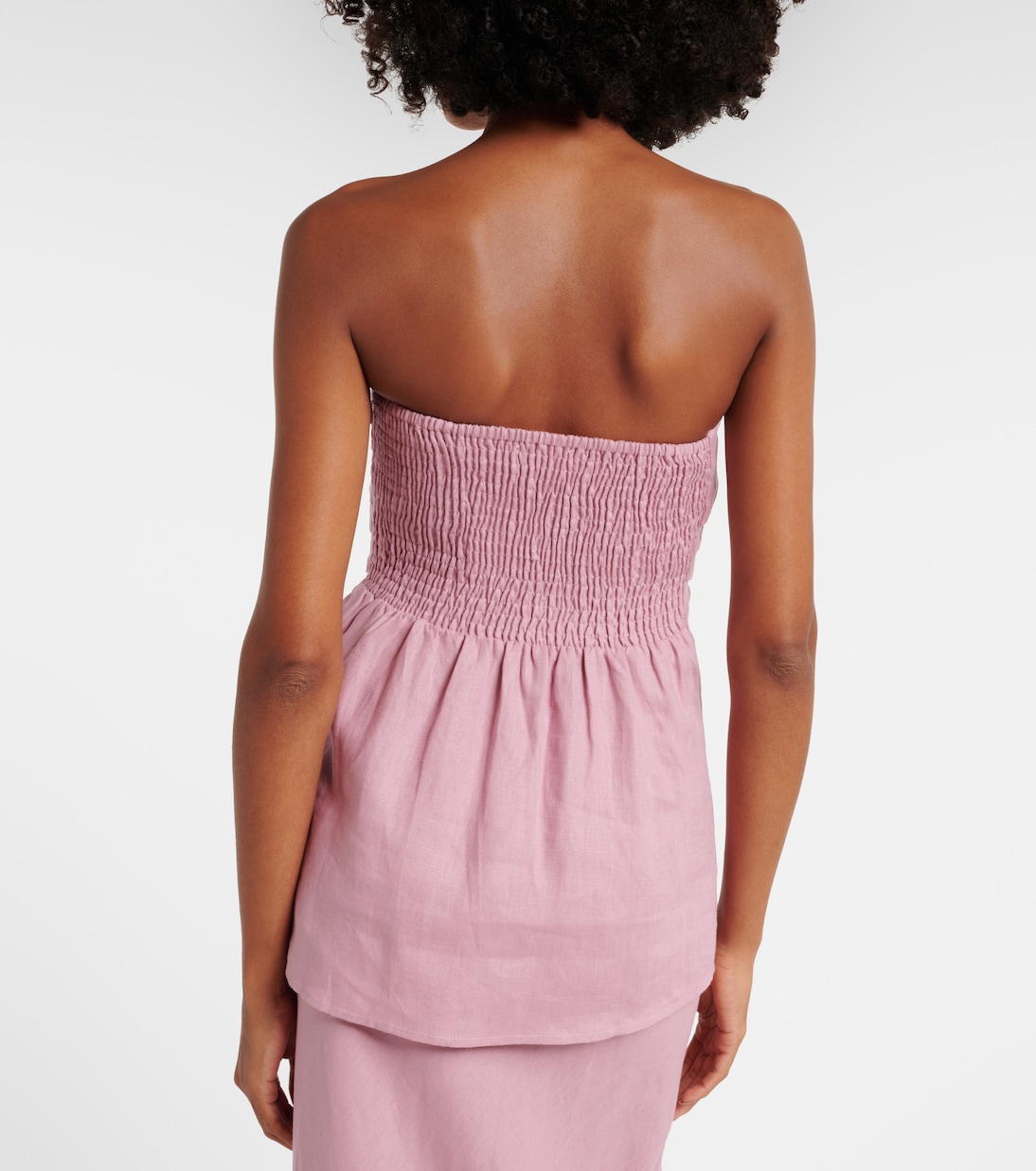 Top Caen de lino sin tirantes | Faithfull